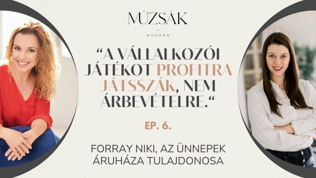 Modern Múzsák Kollár Anna Podcast - Beszélgetések Forray Nikivel